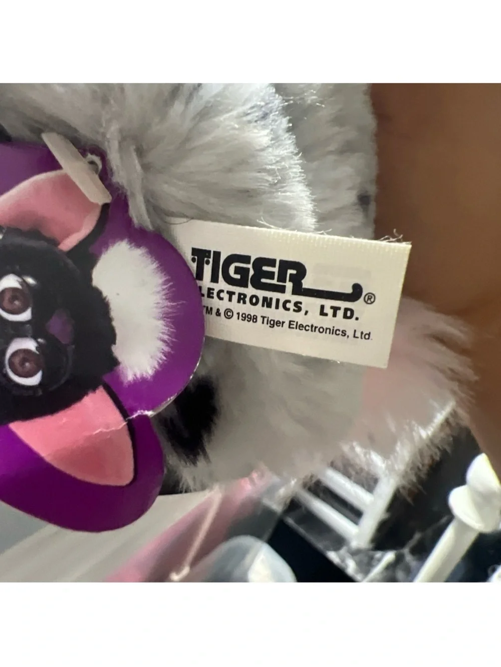 Original 1998 Tiger Electronic Furby White New Model 70-800 BLUE EYES Snowball